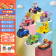 汪汪隊立大功（PAW PATROL）汪汪隊玩具狗狗巡邏隊男女孩玩具兒童生日禮物 救援車(chē)7輛套裝【車(chē)狗分離】