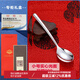 蘇園林老店熟銀大小號999足銀勺子長(cháng)柄勺子光面餐具 學(xué)生英式生日禮物 光面長(cháng)柄銀勺約30克+證書(shū)