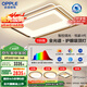 歐普（OPPLE）吸頂燈客廳燈全光譜智能LED燈具燈飾簡(jiǎn)約現(xiàn)代大氣套餐1 包安裝