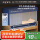 水星家紡學(xué)生蚊帳一體式全包圍防摔蚊帳五面強遮光大學(xué)生宿舍床簾上鋪  藍