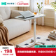 林氏家居升降書桌學(xué)生家用寫字電腦桌移動床桌子BG048【白】B升降桌