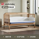 NORDICBABY北歐寶貝床邊加寬拼接床大人可睡嬰兒床實(shí)木板兒童床新生兒字母床 單床+空氣床墊+床圍 160*80cm