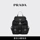 PRADA/普拉達(dá)【禮物】女士小號(hào)Re-Nylon雙肩背包女包 黑色