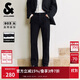 杰克·瓊斯（JACK&JONES） 男裝秋季牛仔褲寬松直筒多口袋紐扣腰頭日常長(cháng)褲褲子225332070