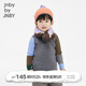 jnby by JNBY江南布衣嬰童巴素蘭羊毛毛衣秋冬圓領(lǐng)男女童嬰兒兒童YOB310970 077/雜灰咖 100cm