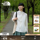 北面（The North Face）薄風(fēng)衣防曬衣女UPF50+戶(hù)外皮膚衣防風(fēng)可打包多效衣25春夏新品8C13 QLI/米白色 L (165)