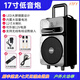 YTFY柏林之聲廣場(chǎng)舞音響移動(dòng)拉桿音箱戶外便攜大功率k歌大音量高續(xù)航 (峰值200W木質(zhì)箱體鏡面時(shí)鐘音響+雙無(wú)線話筒)