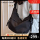 CADUNI KAISER包包女包新款通勤大容量單肩帆布斜挎包生日七夕情人節(jié)禮物送女友 【黑色】送老婆高級(jí)實(shí)用 品牌小眾百搭高級(jí)感輕奢時(shí)尚腋下