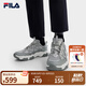 FILA 斐樂(lè)男鞋運(yùn)動(dòng)鞋七夕送貓爪6老爹鞋2025秋季新款百搭休閑鞋厚底鞋 石巖灰/水滴灰-OA 41