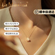 La Martina925純銀項(xiàng)鏈女2025新款輕奢小眾高級(jí)感女款配飾鎖骨鏈禮物女 貓眼石項(xiàng)鏈【輕奢禮盒】