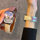 華為【女友七夕禮物】華為手表WATCH FIT3智能運動(dòng)藍牙通話(huà)長(cháng)續航手表監測心率NFC手環(huán)情侶高端生日禮 【女神定制】月光白+紫色拼白色 荔枝紋H扣