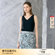 顏域白色打底吊帶女內搭2025新款春季簡(jiǎn)約百搭上衣V領(lǐng)無(wú)袖背心女 黑色 L