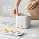 olayks立時 煮蛋器 蒸蛋器自動斷電2025款 煮雞蛋神器 智能定時 家用迷你小型蒸蛋羹神器 送不銹鋼蒸碗