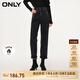 ONLY春夏休閑百搭高腰加絨男友風(fēng)牛仔褲女|124149007 J09 深牛仔灰色 160/64A/S