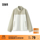 森馬夾克男冬季毛絨外套情侶搖粒絨內搭中性時(shí)尚立領(lǐng)上衣101724108205