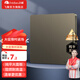 飛雕（FEIDIAO）開(kāi)關(guān)插座面板暗裝86型五孔插座空調網(wǎng)線(xiàn)家用全屋套餐 帶USB 純平 空白面板 熒光灰
