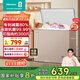 海信200L減霜冰柜家用商用小型冷柜 冷藏冷凍轉換 一級能效臥式冰箱以舊換新貼BD/BC-200ZNUB