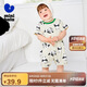 迷你巴拉外出連體衣男女童寶寶爬服哈衣夏季新款【速干純棉】