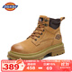 Dickies馬丁靴男靴2025秋冬情侶款靴子男女大黃靴百搭加絨增高工裝靴男鞋 土黃 45 【偏大一碼，適合運動(dòng)鞋46】