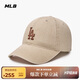 MLB帽子男女情侶張凌赫明星同款軟頂棒球帽鴨舌帽3ACPVV14N-07BGL-F