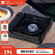 牧高笛（MOBIGARDEN）防風(fēng)卡式爐 戶外露營(yíng)野餐燃?xì)鉅t3.5kW大火力 NX23687004 曜石黑