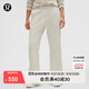 lululemon丨Fleece 女士拉絨褲腳側開(kāi)口高腰長(cháng)褲 LW5GV5S 骨白 M