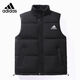ADIDAS TECHFIT阿迪達斯2025新款秋冬馬甲三葉草男女同款加厚保暖休閑背心坎肩外 阿迪達斯AD908黑色馬甲（賣(mài)完下架） 2XL 阿迪達斯2XL建議120-140斤