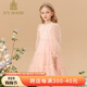 IVY HOUSE常春藤兒童裝女童連衣裙2023年春季新款  甜美網(wǎng)紗公主裙洋氣優(yōu)雅 粉紅色 110cm(110/56)