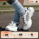 adidas SNEAKER SANDAL超輕穩定魔術(shù)貼涼鞋洞洞鞋阿迪達斯輕運動(dòng)   亮白/灰色/淺銀 (偏大，推薦買(mǎi)小1碼)   35.5