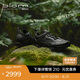 愛步（ECCO）BIOM C蹤跡 防水透氣防滑耐磨戶外運動鞋女 健步803323 黑色38