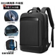 GPHF日本商務(wù)雙肩包男士休閑旅行通勤出差15.6寸筆記本電腦背包書(shū)包 典雅黑-升級版【可擴容】