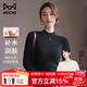 貓人（MiiOW）毛衣女秋冬加絨加厚半高領(lǐng)打底衫修身內(nèi)搭2024新款一體絨針織上衣