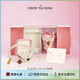 周大生（CHOW TAI SENG）淡水珍珠手鏈女安康福牌轉運珠手串生日禮物送女友