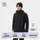 KOLON SPORT/可隆防水沖鋒衣 男子GTX 2L防風(fēng)透濕耐磨連帽夾克外套 LHGJ5SN031-BK 黑色 XL 180/100A