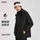 VVC沖鋒衣男女機能三合一防風(fēng)防水登山服戶(hù)外暴雨級輕旅保暖外套 星空黑【三防科技/三合一抓絨內膽-男女同款】543 L