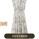 SNIDEL2025春夏新品優(yōu)雅印花荷葉邊小飛袖茶歇連衣裙SWFO252004 藕色 H M (1)