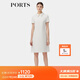 PORTS寶姿春季新品女裝時(shí)尚燙鉆裝飾連衣裙ALP8D043PWQ076 奶白色 L (8)