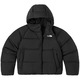 THE NORTH FACE北面童裝兒童羽絨服鵝短款88UD 黑色 140 (M)