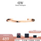 丹尼爾惠靈頓（DanielWellington）dw手鐲女 情侶款開口可調(diào)節(jié)經(jīng)典時尚手環(huán) 七夕情人節(jié)禮物送女友 玫瑰金【小號155mm】DW00400003