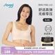 SLOGGI零感薄款內衣女無(wú)縫無(wú)鋼圈一片式粉底液背心文胸88R382 膚色-1H XL