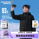 Skechers斯凱奇小暖寶羽絨服男童女童外套保暖秋冬裝P424K076/P425K050 碳黑/0018 175