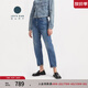 Levi's【商場(chǎng)同款】李維斯日本制女士STRAIGHT直筒牛仔褲A5888 000 26 (27)