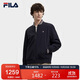 FILA 斐樂(lè )官方男士棉服2025冬時(shí)尚休閑簡(jiǎn)約基礎經(jīng)典夾克外套