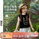 ASK JUNIOR【瞬間涼感】?jì)和籽b夏季小童無(wú)袖背心T恤短褲休閑褲兩件女童