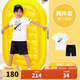 NIKE3BRAND 耐克童裝純棉【短袖T恤+短褲2件套】夏季兒童運(yùn)動(dòng)套裝