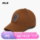 MLB帽子男女軟頂棒球帽虞書欣明星同款運(yùn)動鴨舌帽3ACP6601N-43BRD-F