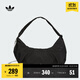 adidas「大號云朵包」運動(dòng)單肩包女阿迪達斯官方三葉草KA9271 黑色   NS