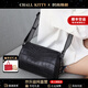 CHALL KITTY輕奢包包女包2025真皮枕頭包單肩斜挎包生日禮物高級感送女友老婆【極夜黑】高級感高檔送女朋友老婆通勤大容量媽媽時(shí)尚百搭小眾品牌
