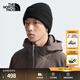 北面（The North Face）帽子通用款戶外運動舒適保暖針織帽毛線帽秋冬上新|7WJG JK3/宇宙黑 OS