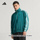 adidas利物浦足球復(fù)古寬松休閑文化套頭衛(wèi)衣男裝阿迪達(dá)斯官方   海綠色   M